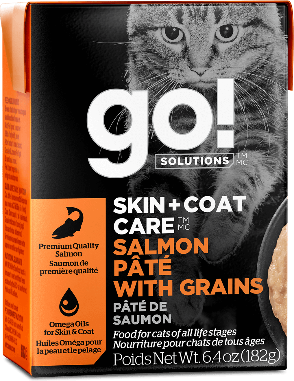 GO! Solutions Skin + Coat Care Salmon Pâté With Grains